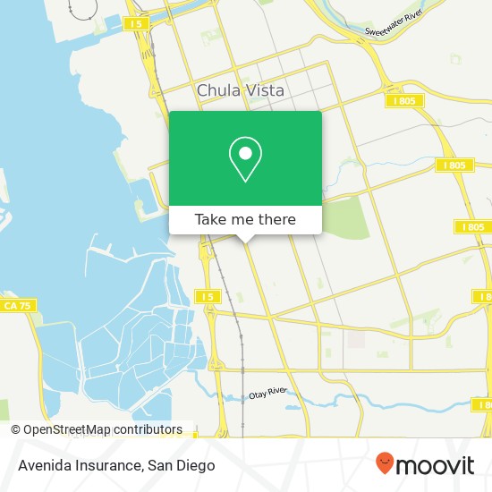 Avenida Insurance map