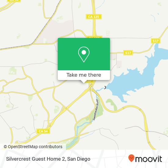 Silvercrest Guest Home 2 map