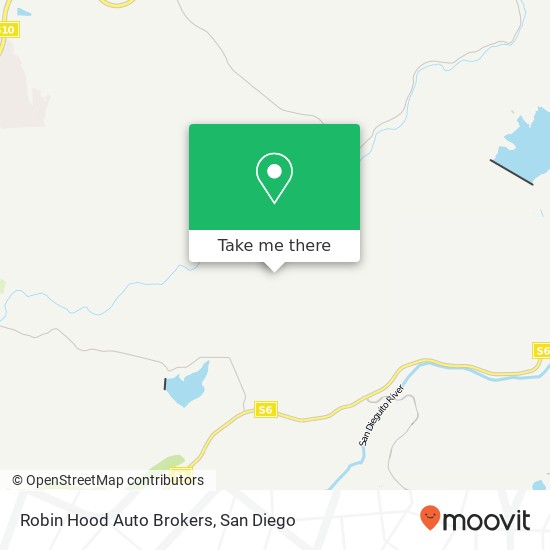 Robin Hood Auto Brokers map