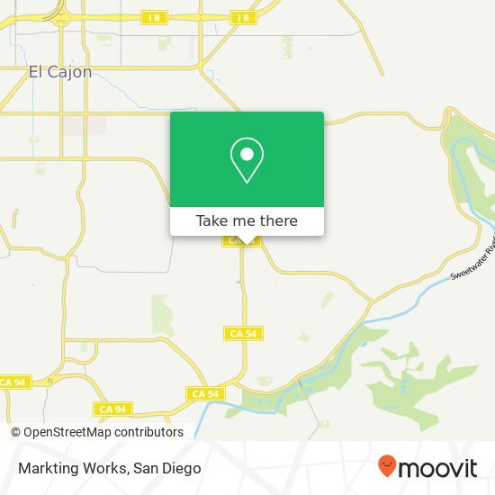 Markting Works map