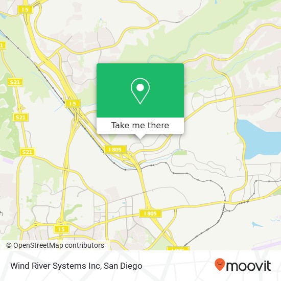 Wind River Systems Inc map