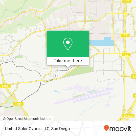 Mapa de United Solar Ovonic LLC