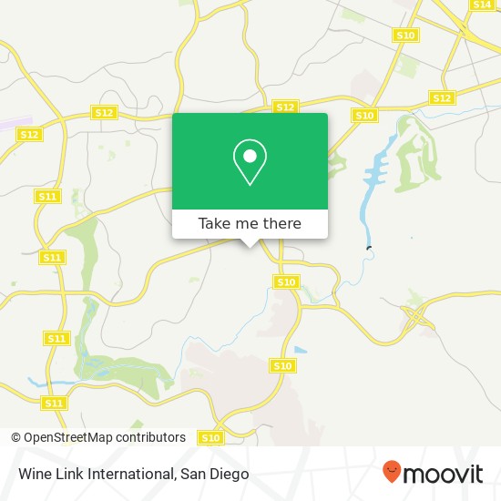 Mapa de Wine Link International