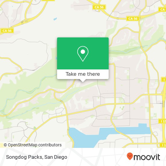 Songdog Packs map