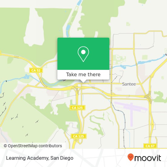 Mapa de Learning Academy