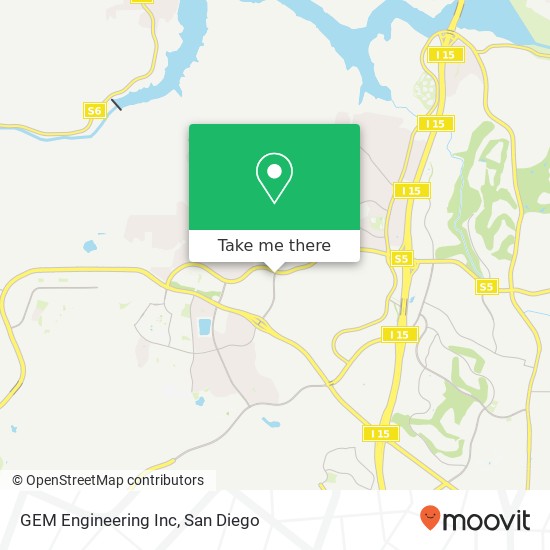 Mapa de GEM Engineering Inc