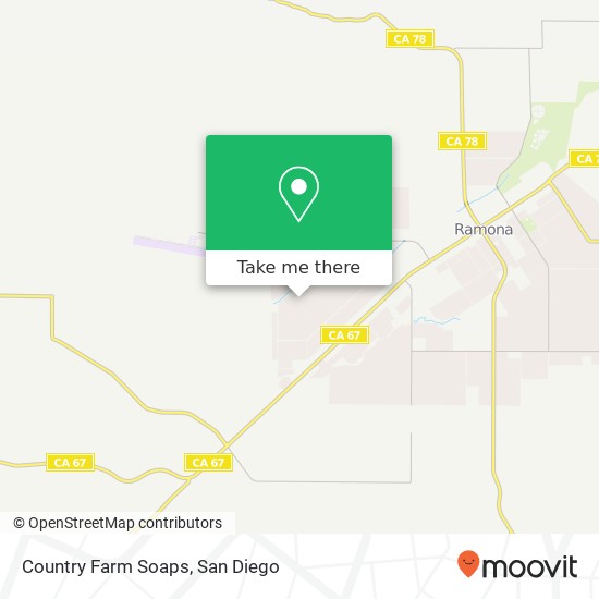 Mapa de Country Farm Soaps