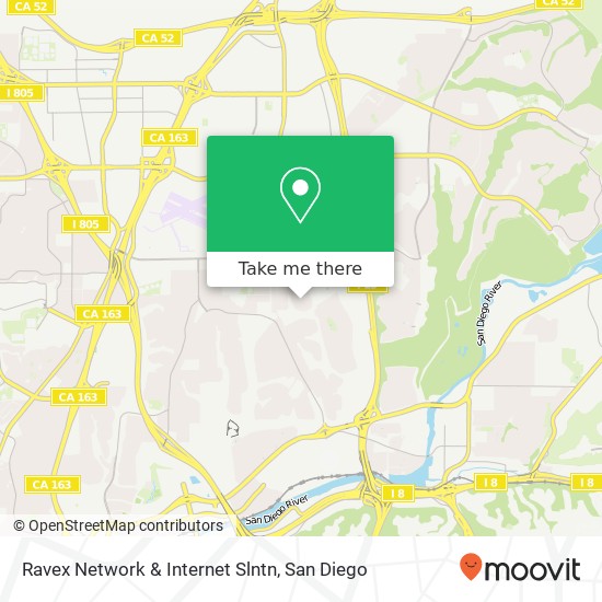 Ravex Network & Internet Slntn map