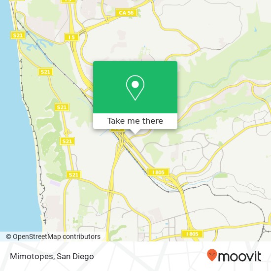 Mimotopes map