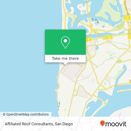 Affiliated Roof Consultants map