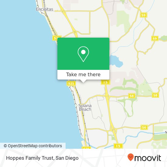 Hoppes Family Trust map