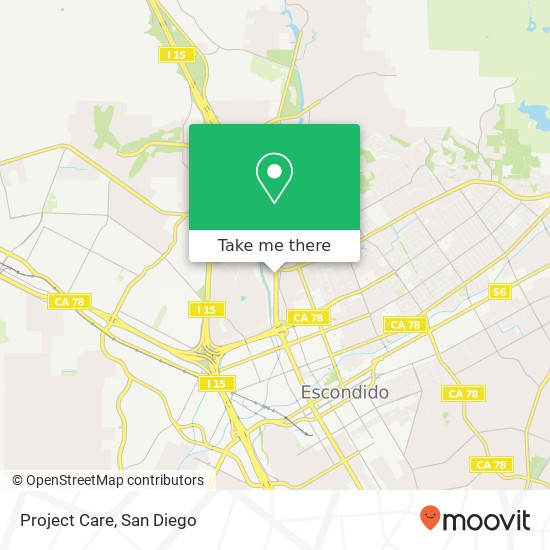 Project Care map