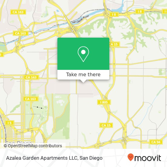 Azalea Garden Apartments LLC map
