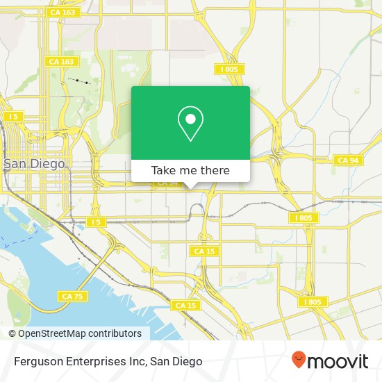 Ferguson Enterprises Inc map