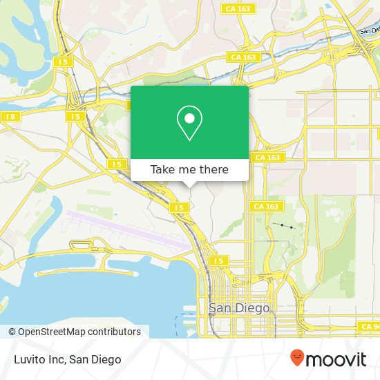 Luvito Inc map