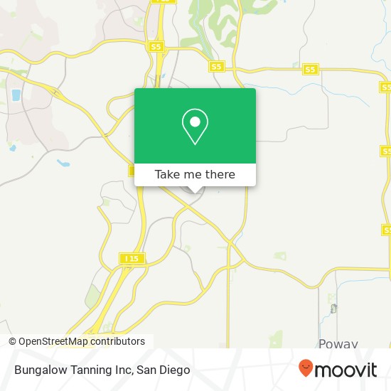 Mapa de Bungalow Tanning Inc