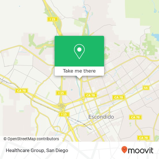 Mapa de Healthcare Group