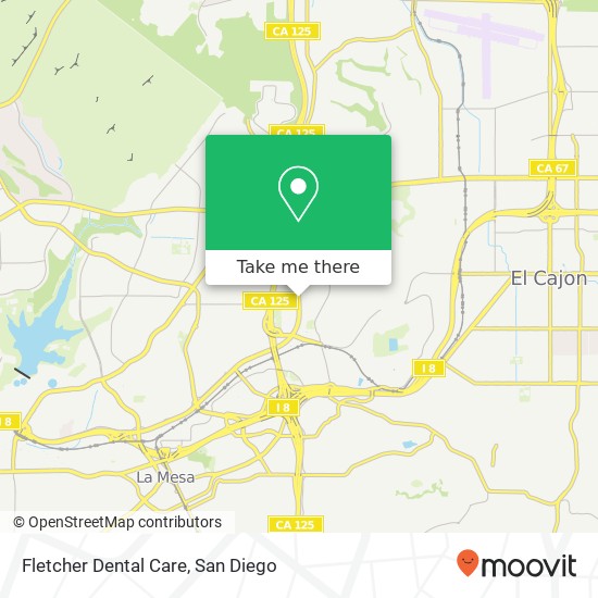 Fletcher Dental Care map
