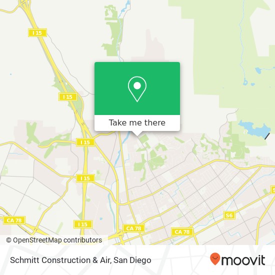 Schmitt Construction & Air map