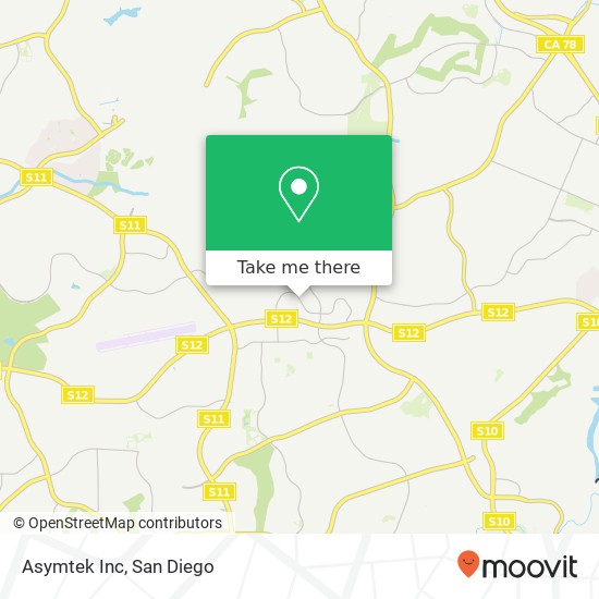 Asymtek Inc map