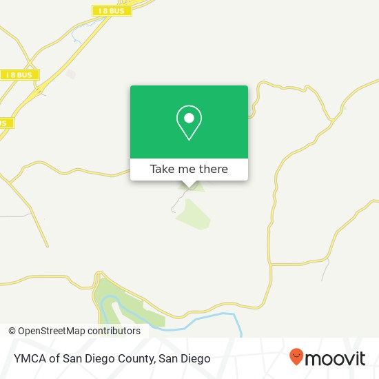 YMCA of San Diego County map
