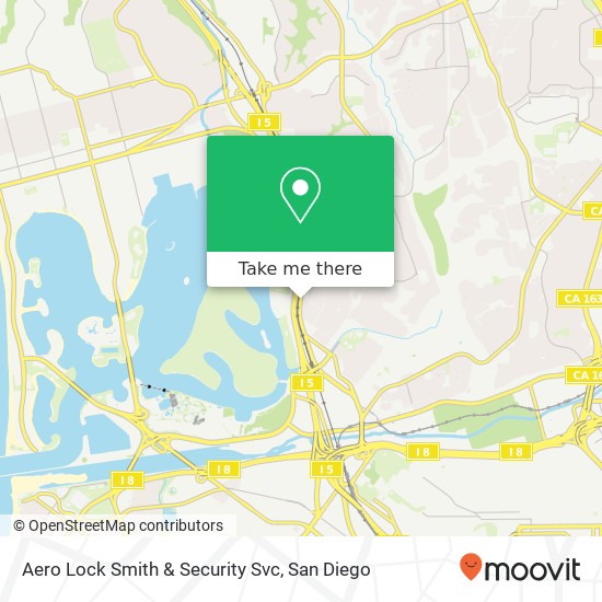 Aero Lock Smith & Security Svc map