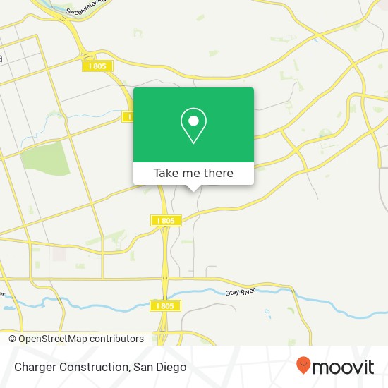 Mapa de Charger Construction