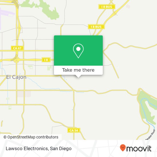 Lawsco Electronics map