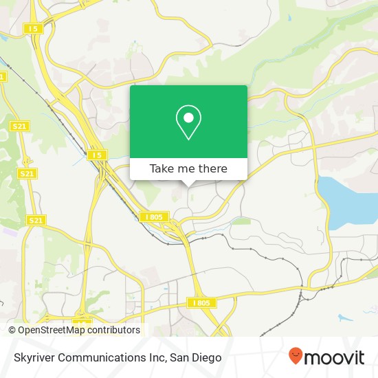 Mapa de Skyriver Communications Inc