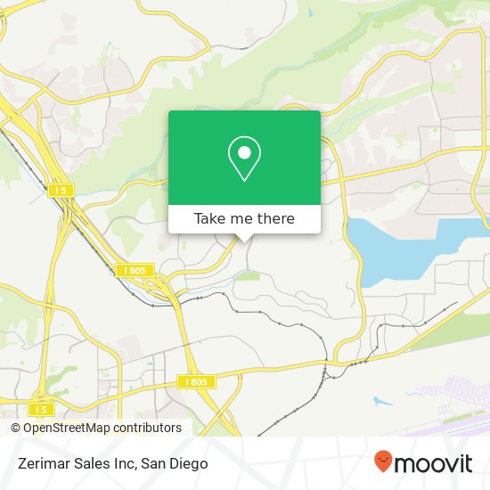 Zerimar Sales Inc map