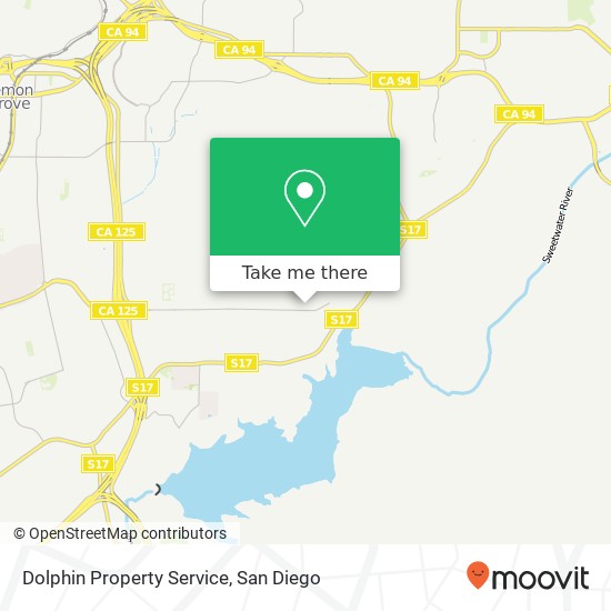 Mapa de Dolphin Property Service