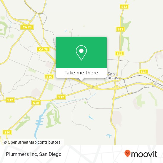 Plummers Inc map