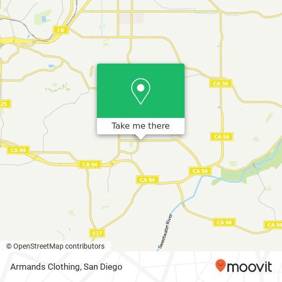 Armands Clothing map