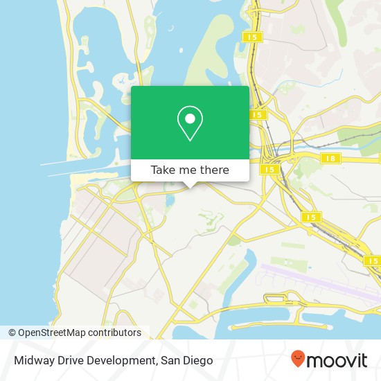 Midway Drive Development map