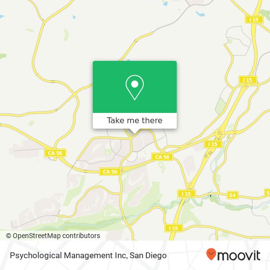 Psychological Management Inc map