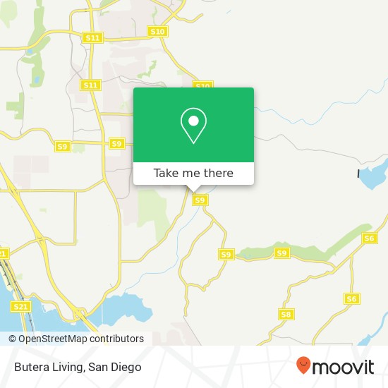 Mapa de Butera Living