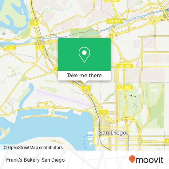 Mapa de Frank's Bakery