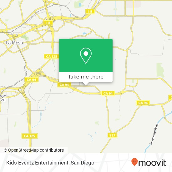 Kids Eventz Entertainment map