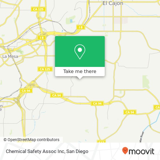 Mapa de Chemical Safety Assoc Inc