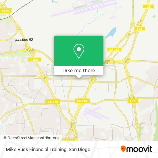 Mapa de Mike Russ Financial Training