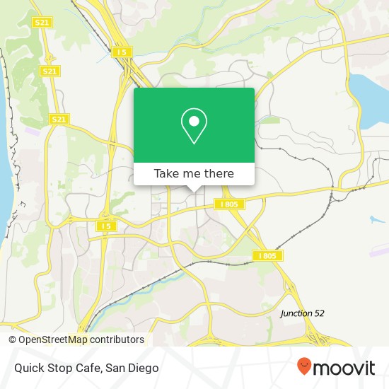 Mapa de Quick Stop Cafe