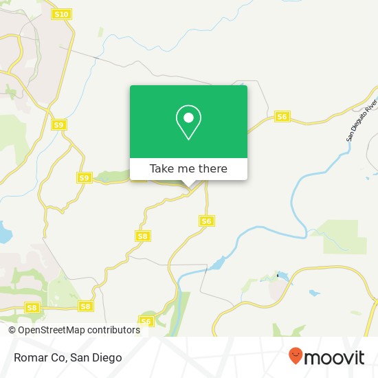 Romar Co map