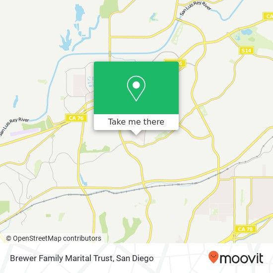 Brewer Family Marital Trust map