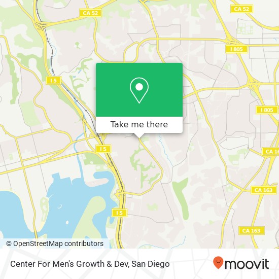 Mapa de Center For Men's Growth & Dev