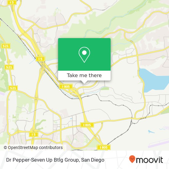 Mapa de Dr Pepper-Seven Up Btlg Group