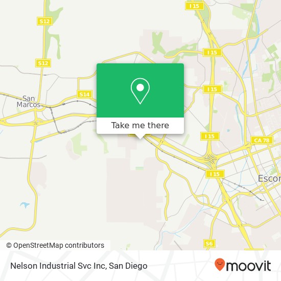 Mapa de Nelson Industrial Svc Inc