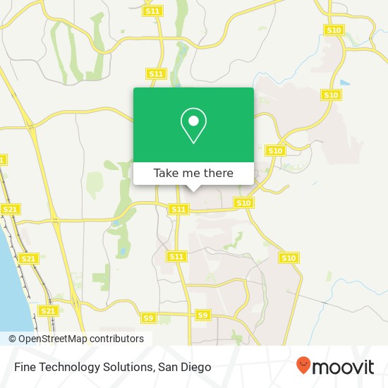 Mapa de Fine Technology Solutions