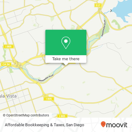 Mapa de Affordable Bookkeeping & Taxes