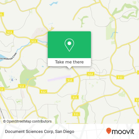 Mapa de Document Sciences Corp