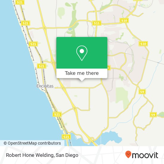 Robert Hone Welding map